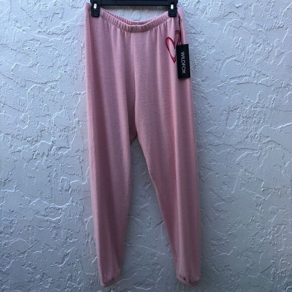WILDFOX Sketchy Heart Knows Pants Size Med… - Picture 3 of 7